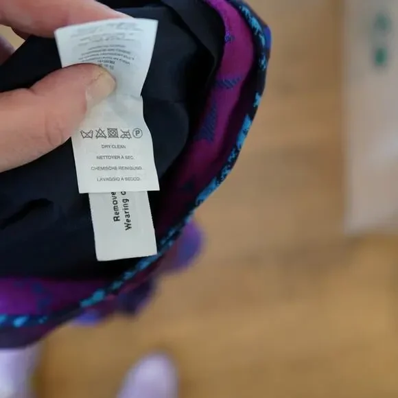 J.CREW Shift‎ Dress Womens Size 4 Midnight Floral Jacquard Sleeveless Split Neck - Picture 7 of 9